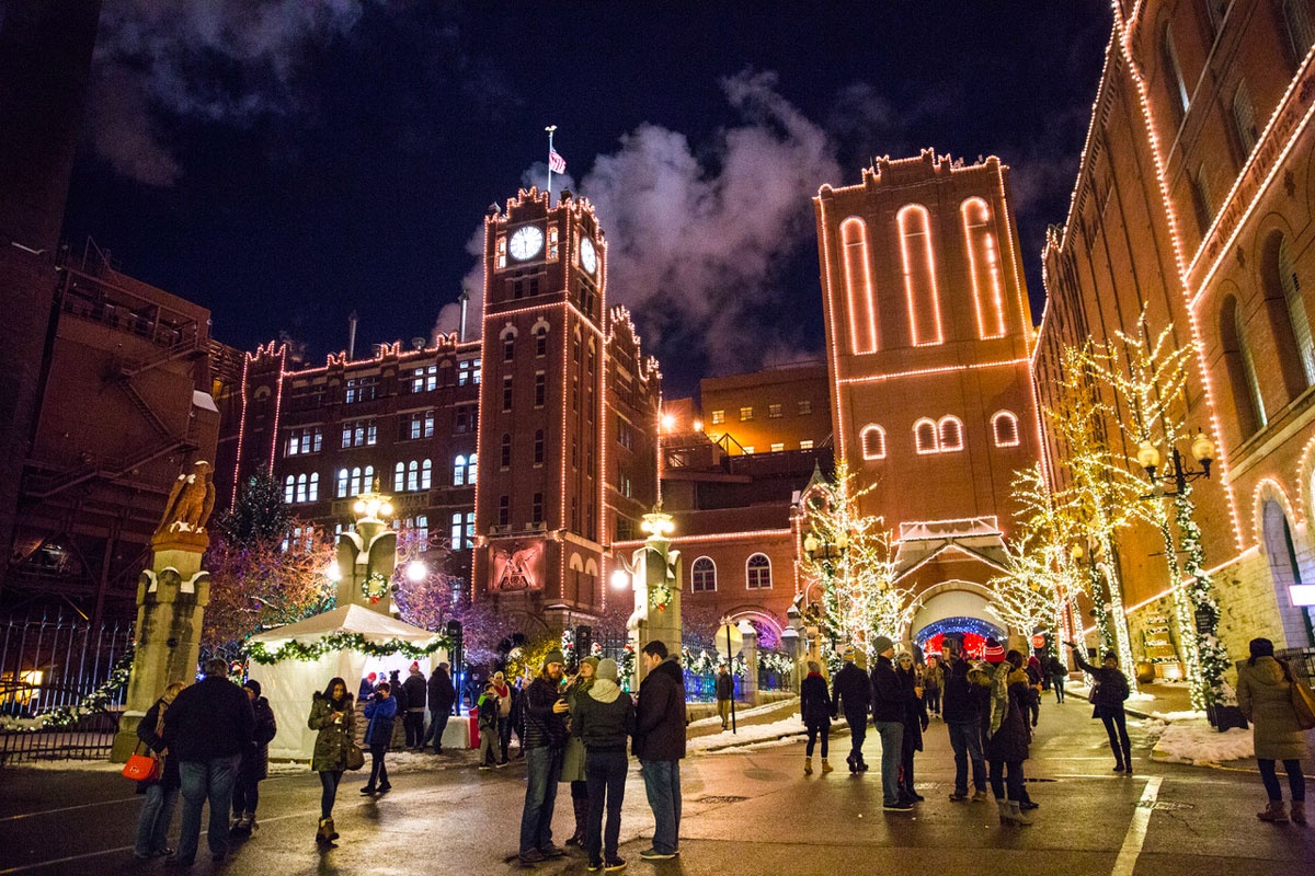 Brewery Lights at AnheuserBusch Brewery