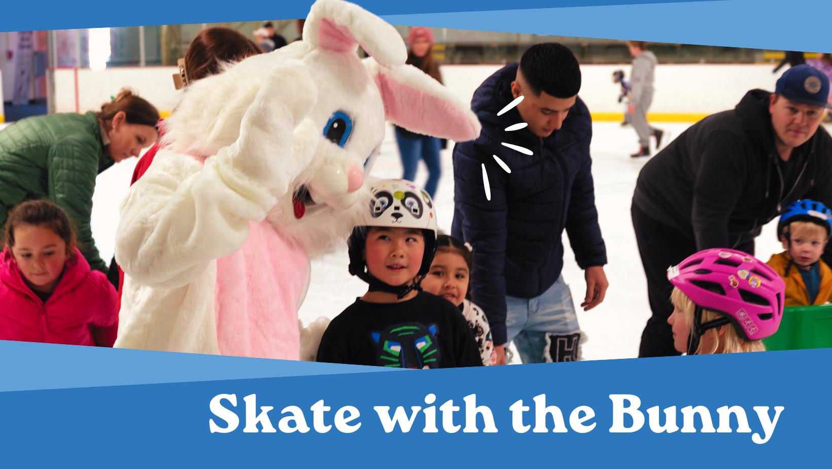 Rock Skating Rink Rabbit Skate with the Bunny at the Brentwood Ice Rink | stlparent.com
